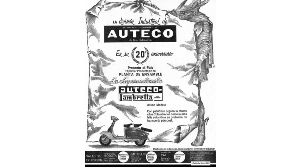 Aniversario Auteco: 79 años construyendo máquinas para soñar Lambretta - Auteco