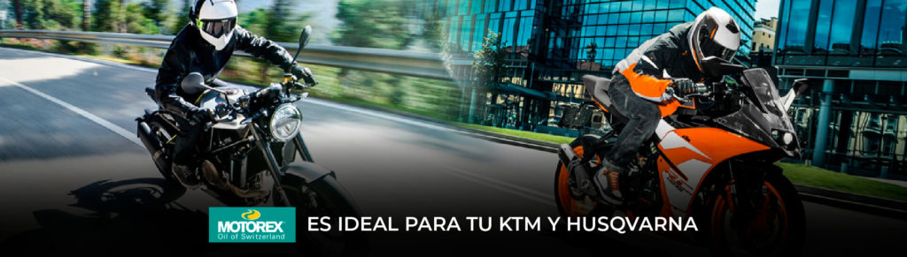 Motorex Es ideal para tu KTM y Husqvarna - Auteco